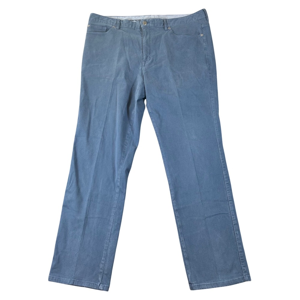 Peter Millar EB66 Blue Five Pocket Performance Pants Mens 40x30 Golf Trousers - Picture 1 of 7